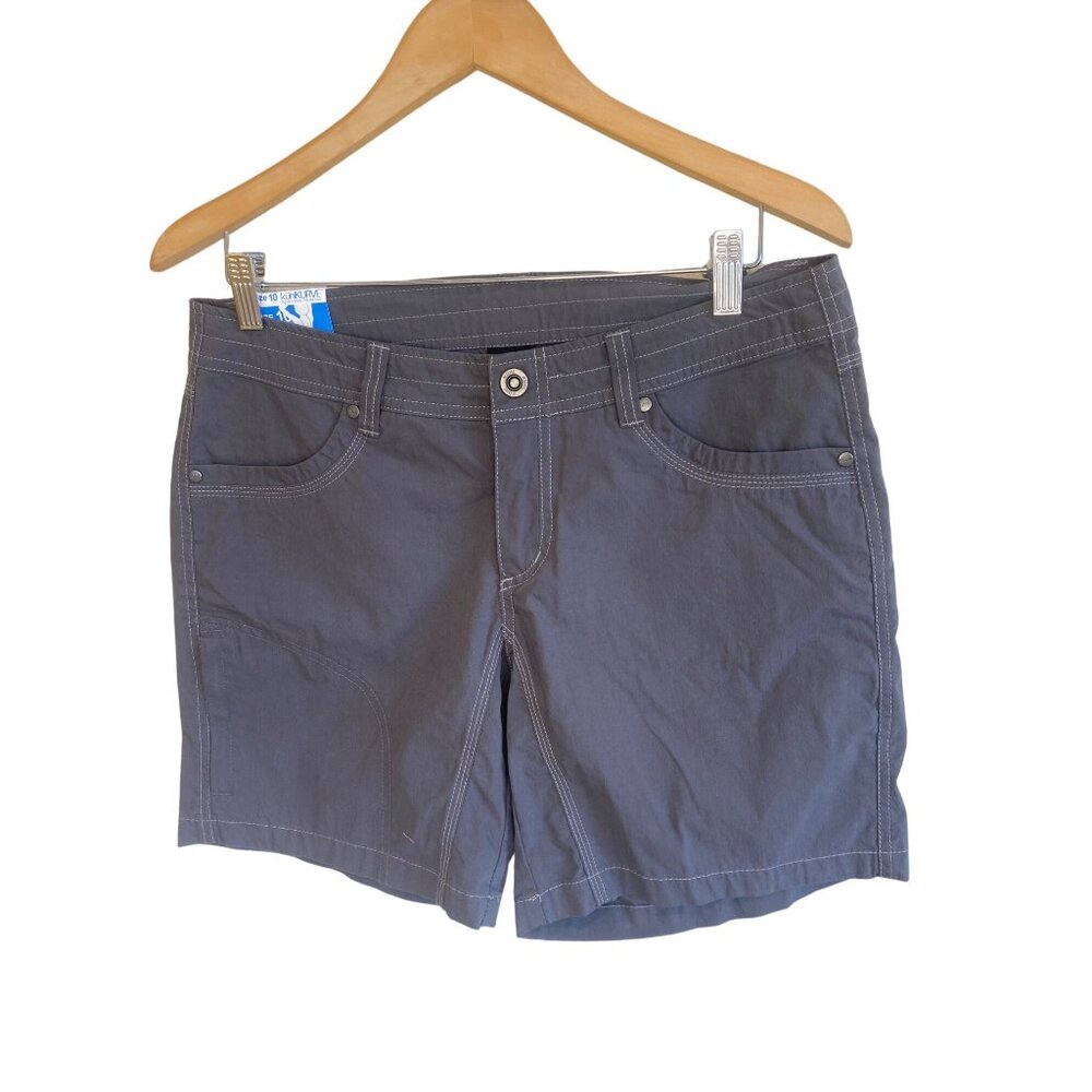 NWT Kuhl Women's 10 Splash Shorts 5.5 Shadow Gray MSRP$65 - Picture 2 of 12